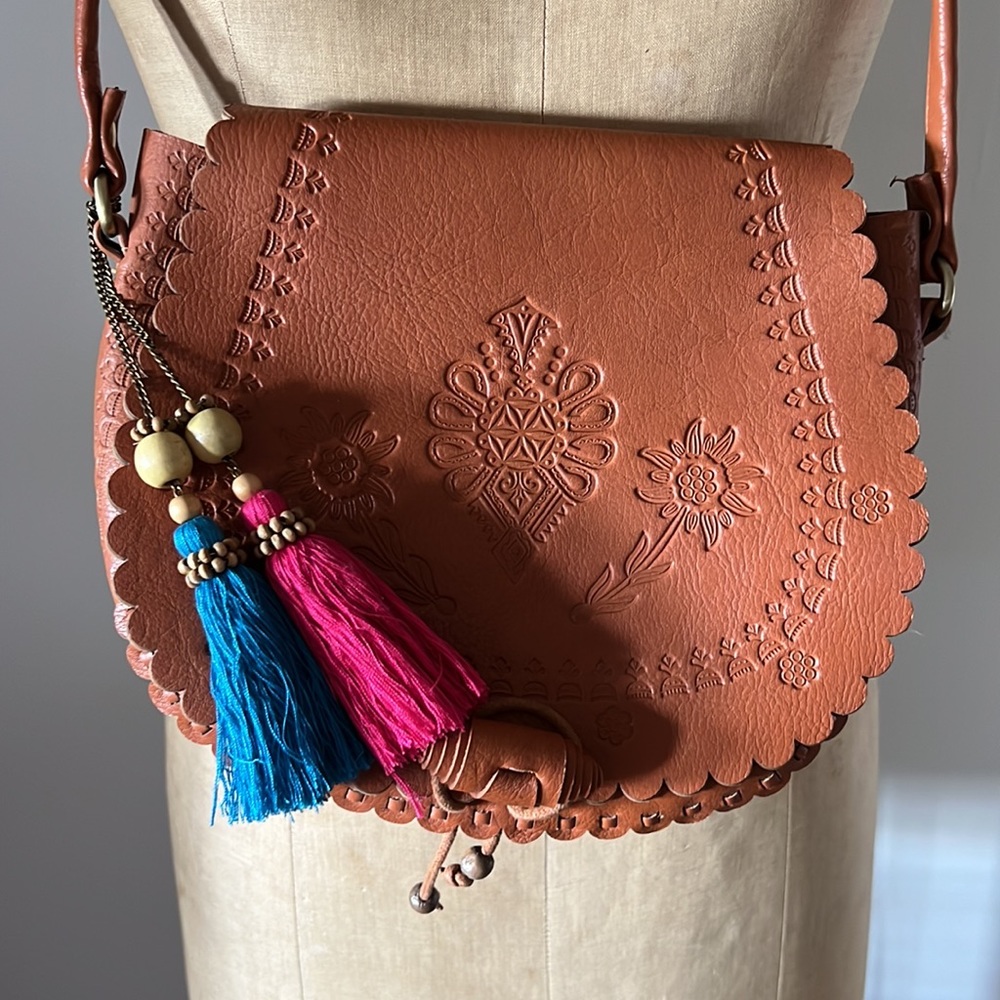 Bohemian Gypsy Brown Crossbody